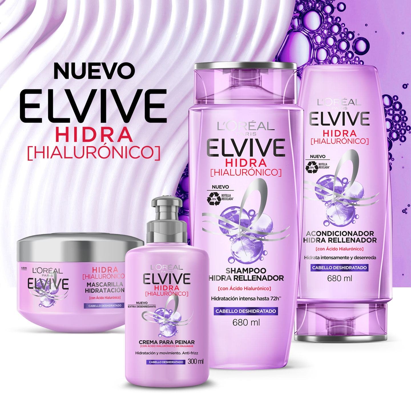 Hidra Hialurónico con Ácido Hialurónico de Elvive L'Oréal Paris Franquicia